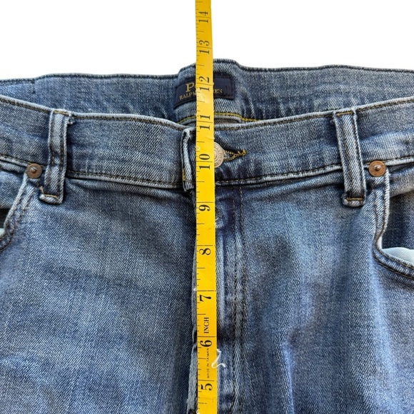 Polo Ralph Lauren Men Denim Jeans 36x30 Meas 36x28 Hampton Relaxed Straight Leg - Picture 7 of 10
